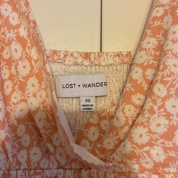 EUC Lost + Wander Floral Crop Top - Picture 6 of 6